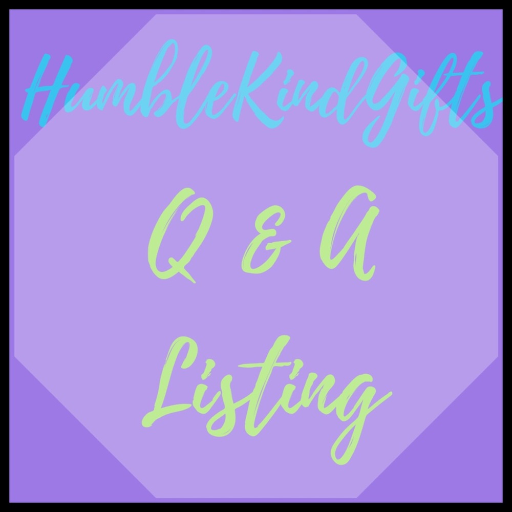 ⭐️ Q & A Listing